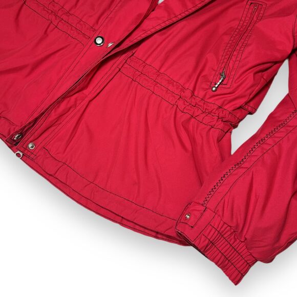 Boulder Gear Red Ski Jacket Women's Sz 10 ~ M 23 x 29" 3M Insulated Winter Coat - Picture 6 of 15